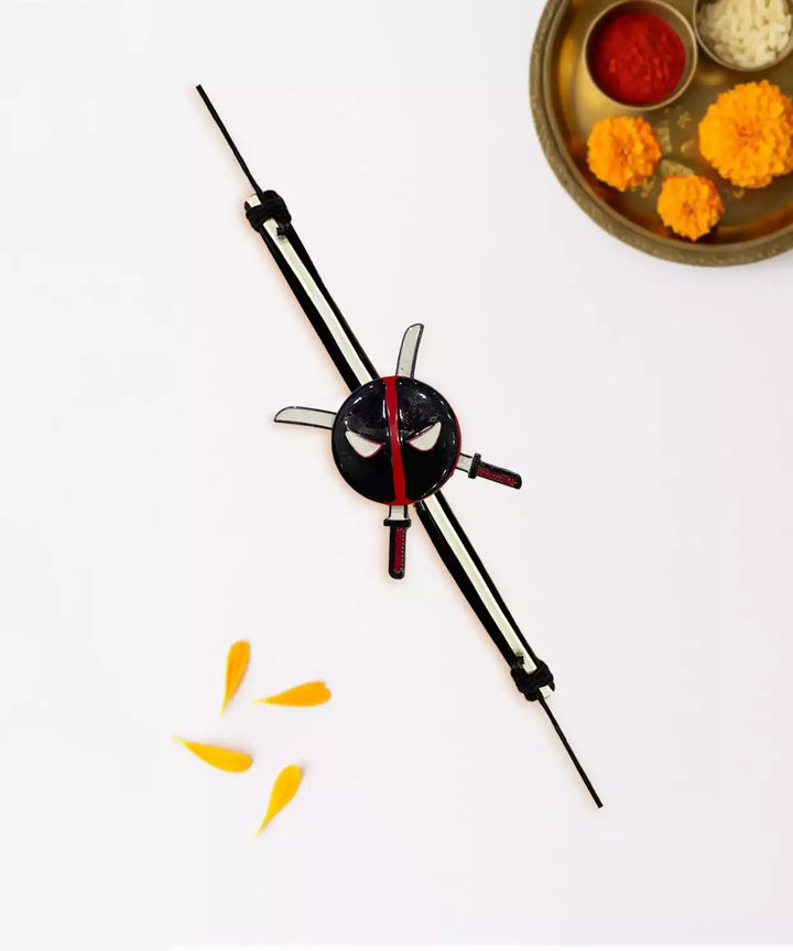 Wish a Print – Wish a Print,Deadpool Spinner Rakhi,Rakhi – Little tags