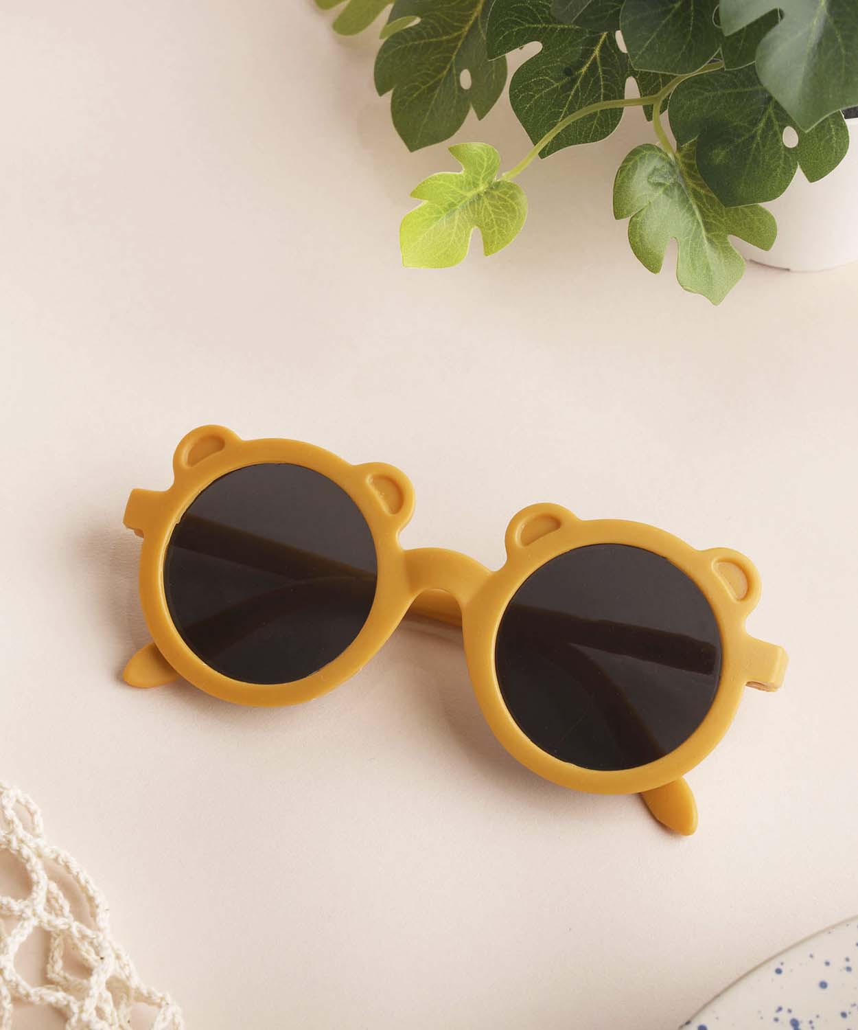 Nadoraa Baby Bear Sunglasses -Yellow