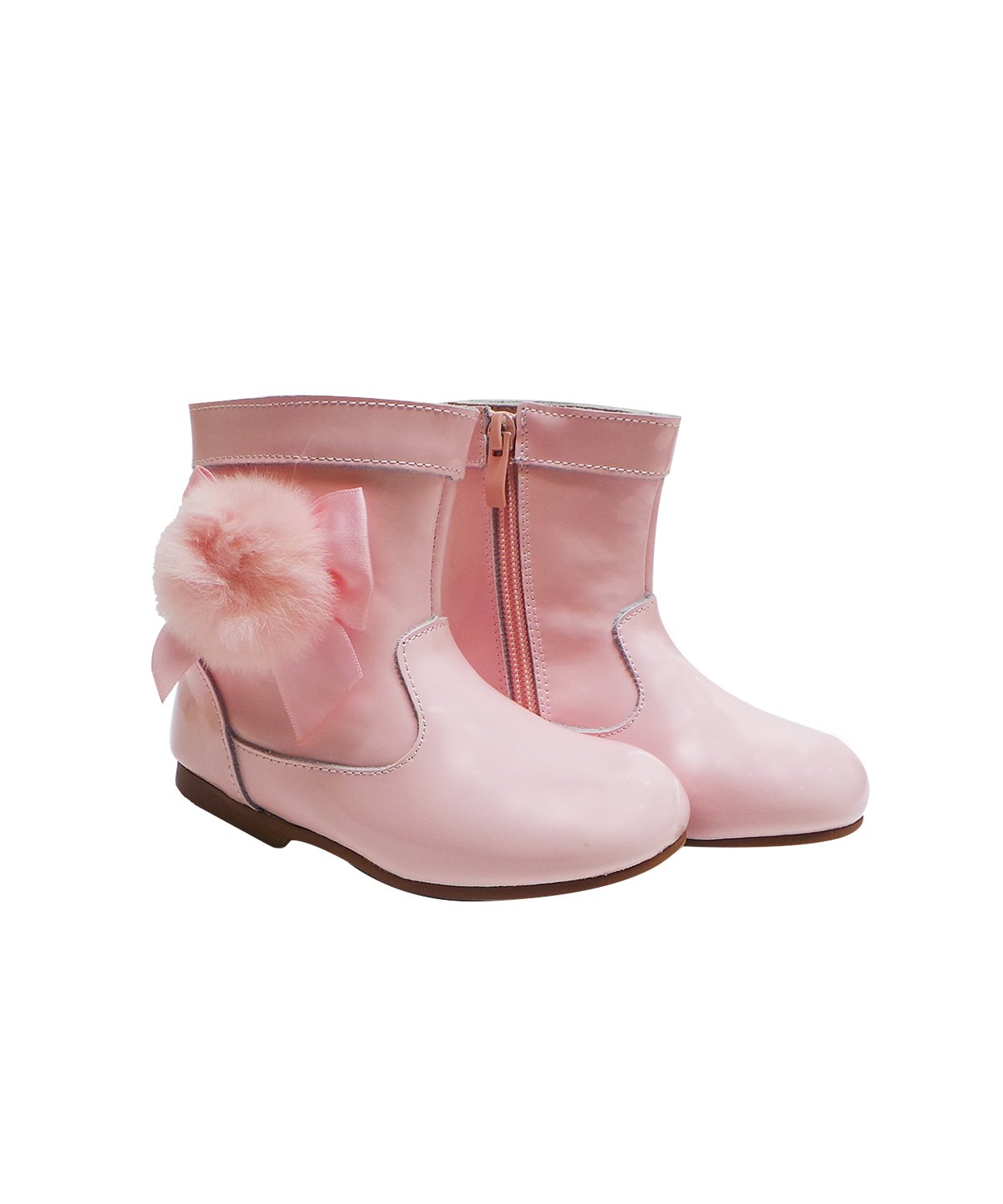 Pink Bow Boots
