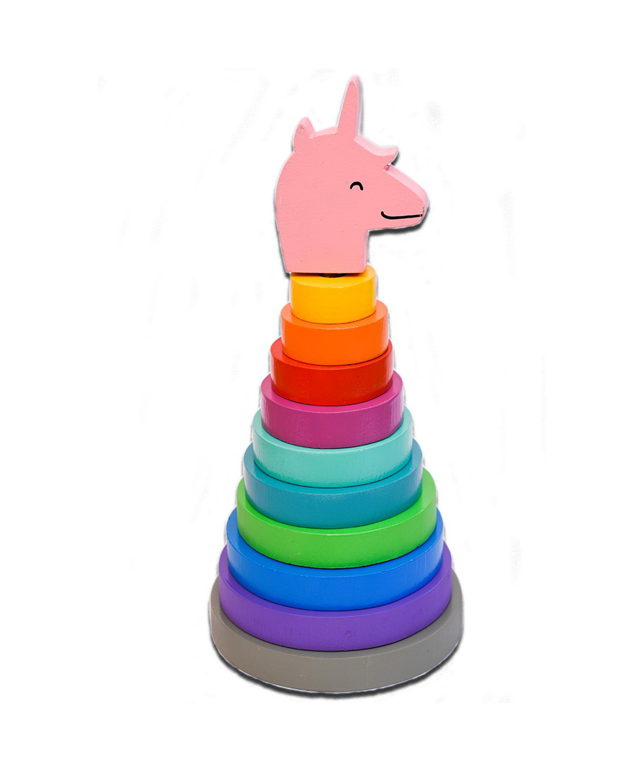 Little Jamun Magical Unicorn Rainbow Ring Stacker