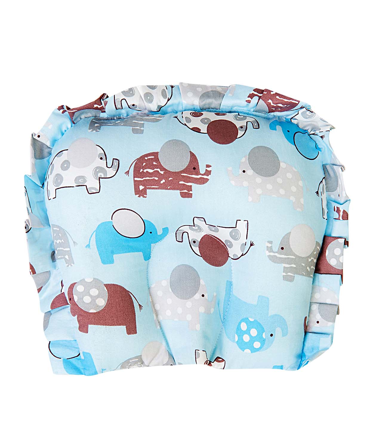 Baby Moo Elephant Blue U Shape Large Pillow
