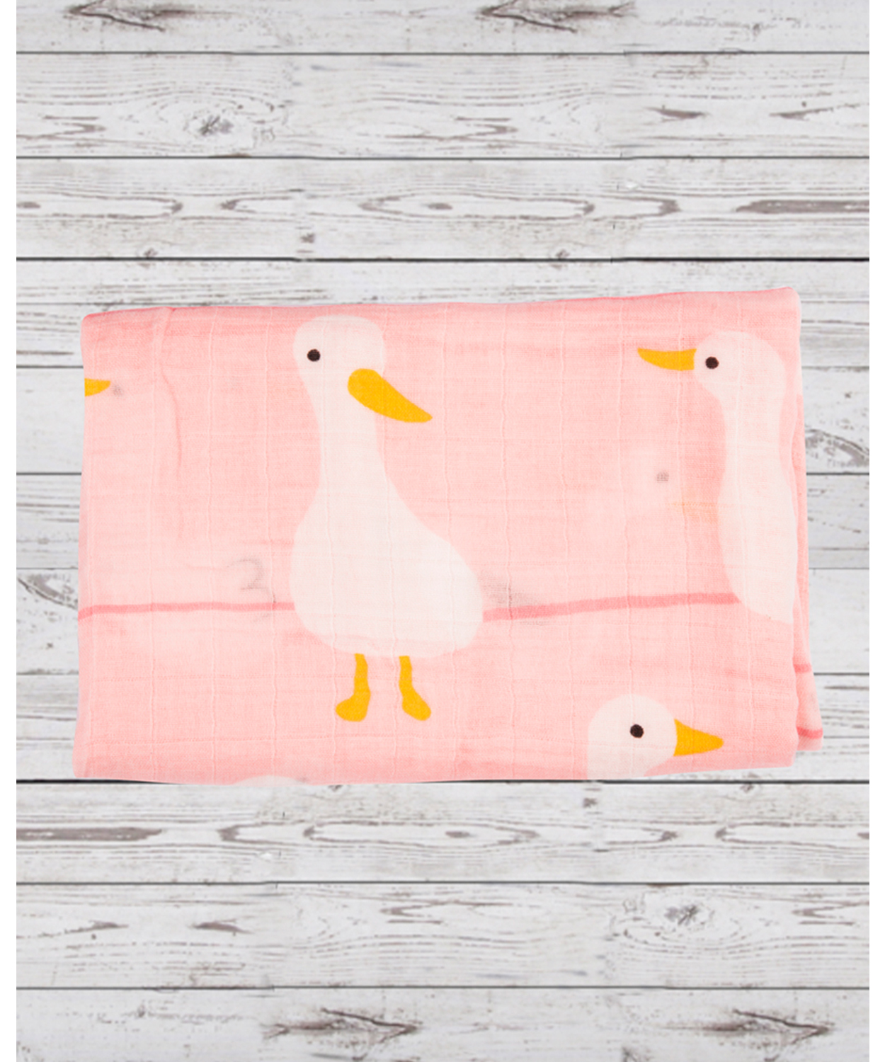 Muslin Swaddle White Duckling