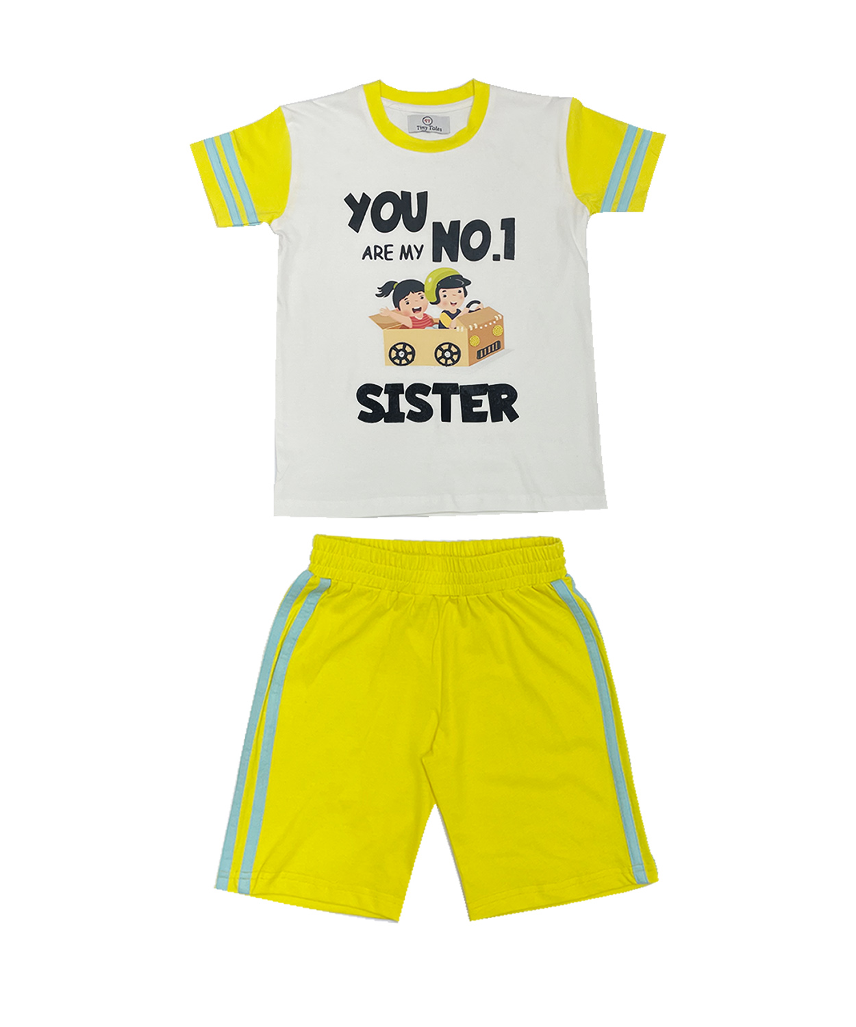 Personalised Brother Sister Co-ord Set