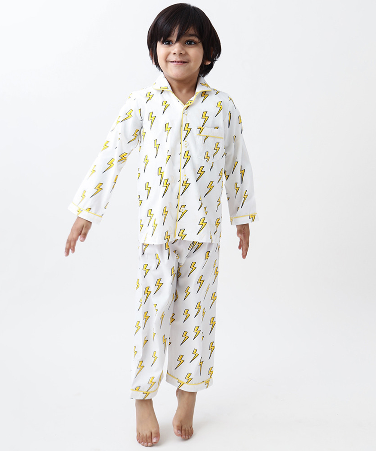 Personalised Organic Lightning Pajama Set