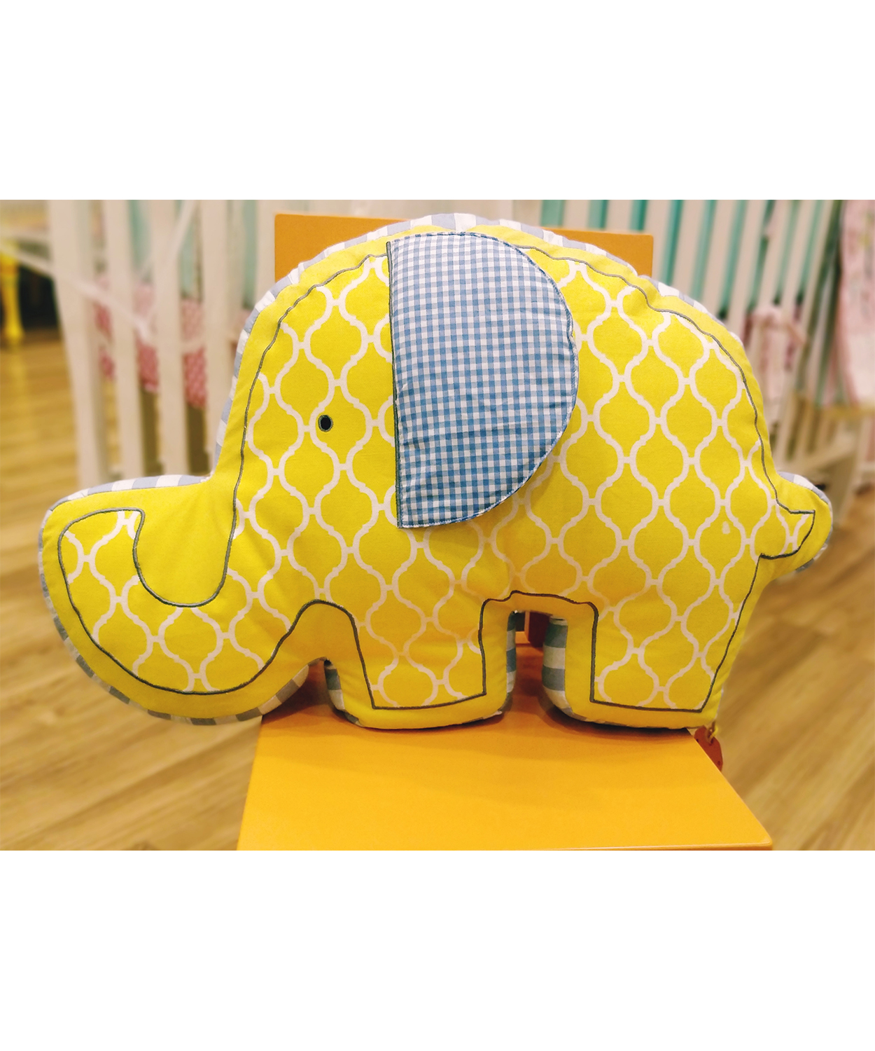 Elephant Shaped Cushion