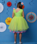 Multi Colored Fabulous Layered Dress