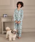 Personalised Bow Wow Pajama Set For Kids