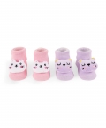 Purrfect Paws Socks( Pack Of 2)