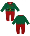 Christmas romper with cap