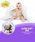 Super Cute's Premium Wonder Pullups Diaper - 96 Pieces