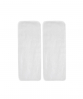 Super Soft White 2 Pk Diaper Liners