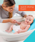 Summer Infant Comfy Bath Sponge Bath Accessory Aqua