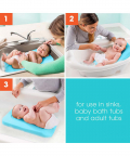 Summer Infant Comfy Bath Sponge Bath Accessory Aqua