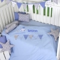 Personalised Counting Fish - 6 pc Cot Set