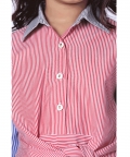 Embellished Dual Striped Shirt