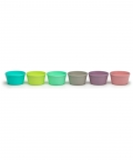 Rainbow Silicone Food Cups-6 pcs