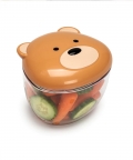 Snack Container-Bear-1 pack  (PCTG base)