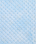 Polka Dot Printed Blue Blanket