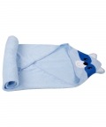 Animal Blue Hooded Towel