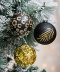 16Pcs Shimmer Christmas Ball Tree Ornaments 