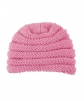 Floral Pink Turban Cap