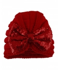Partywear Red Turban Cap
