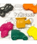 Jumbo Vehicles Set Of 6 Crayons
