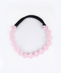 Floral Lace Beaded Headband 