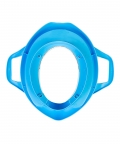 Kitty Blue And White Potty Seat With Handle