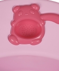 Pink Bath Tub With Bather