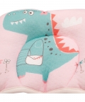 Baby Moo Dino Pink Cotton Baby Pillow
