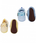 All About Love Yellow And Blue 2 Pk Booties