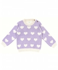 Greendeer Ballon Love Sweater Combo-Blue And Lavender-Set Of 2 