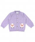 Greendeer Sheep Love Sweater And Lower Combo-Lavender -Set Of 3