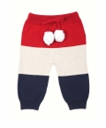 Greendeer Penguine And Reindeer Sweater And Lower Combo-Navy And Red -Set Of 3