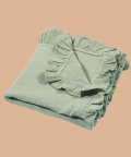 100% Crinkle Cotton Mint Swaddle Cloth