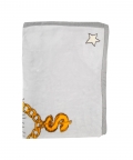 You Dream With Stars White 2-Ply Blanket