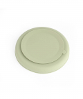 Kicks & Crawl-Silicone Plate & Cutlery Set-Green