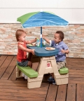 Sit & Play Picnic Table With Umbrella