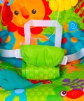 Animals In Jungle Happy Baby Bouncer With Hanging Toys