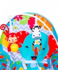 Polka Dots Happy Baby Bouncer With Hanging Toys