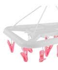 Pink Premium Rectangular Clip Hanger