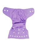 Plain Purple Reusable Diaper