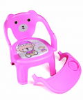 Baby Moo Naughty Bear Pink Feeding Chair