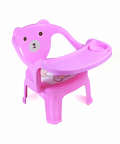 Baby Moo Naughty Bear Pink Feeding Chair