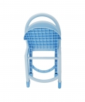 Foldable Multipurpose Blue Chair