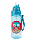 Skip Hop Zoo Straw Bottle PP Sipper Owl