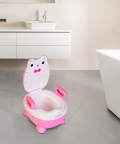 Owl Pink Detachable Potty Chair