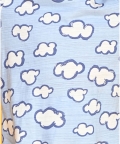 Cloud Sky Long Sleeve Pyjama Set - Sky