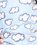 Cloud Sky Girls Long Sleeve Pyjama Set - Sky